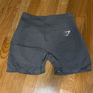 VITAL SEAMLESS GYMSHARK SHORTS - STONG GREY/MARL